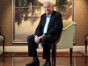 Businessman David O'Brien, the chairman of CAWST, the Center for Affordable Water and Sanitation Technology, a Calgary-based charity that provides safe drink water to the world's most impoverished areas. He was photographed in his office on October 1, 2013. (Colleen De Neve/Calgary Herald)