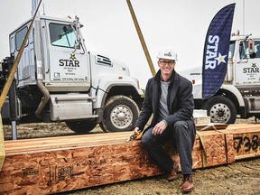 Neil Crockett, VP Star Building Materials. Photo by Sam Livermore/Sliver Photography For David Parker column June 27, 2019.