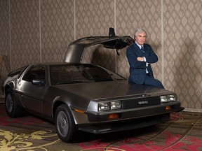 Baldwin brings the brows for DeLorean.