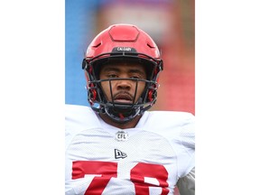 The Calgary Stampeders will look to get a handle on what receiver Aaron Peck brings to the table in Friday's final pre-season outing in Vancouver. Photo by Jim Wells/Postmedia