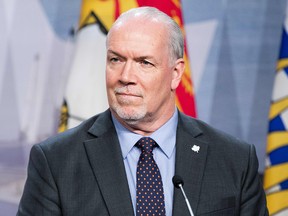 B.C. Premier John Horgan