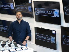 Imad Hasna operates four Openbox locations in Calgary — on Macleod Trail, 16th Avenue N.W., and in Aspen and Sunridge.