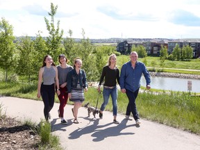 Rachael and Graham Ingham with their children Megan, 15, Emily 16, and Olivia, 12, found “the perfect location” in The Ridge at Sage Meadows.