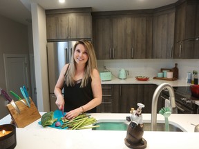 Xeniya Filippova loves the space and the layout of the kitchen in her new Yorkville townhome.