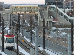 The escalator at Anderson Station LRT has been removed causing seniors to worry about access.