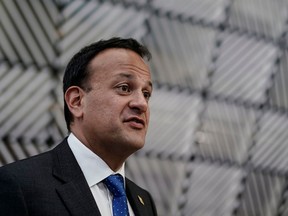 Ireland's Prime Minister Leo Varadkar arrives for an European Council Summit at The Europa Building in Brussels, on June 30, 2019. - Deadlocked EU leaders meet for a rare weekend summit seeking to fill senior European positions and settle a battle that has split key allies France and Germany. (Photo by Kenzo TRIBOUILLARD / AFP)KENZO TRIBOUILLARD/AFP/Getty Images