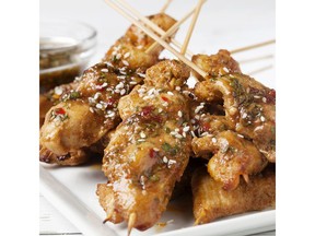 Thai Chicken Skewers for ATCO Blue Flame Kitchen for July 17, 2019; image supplied by ATCO Blue Flame Kitchen