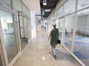 Public multipurpose areas at the new YW Hub facility in Inglewood were photographed on Tuesday July 2, 2019. Gavin Young/Postmedia