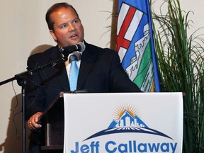 Former UCP leadership candidate Jeff Callaway in 2017.