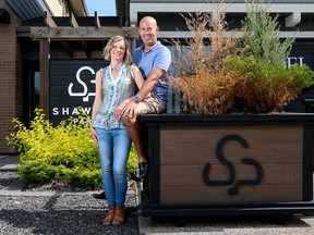 Chris and Marla Lofgren love Shawnee Park's proximity to Fish Creek Provincial Park, the Priddis Greens Golf and Country Club and Calgary's inner city.