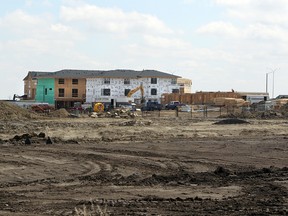 In Calgary, townhomes have recorded an increase in home starts in June.