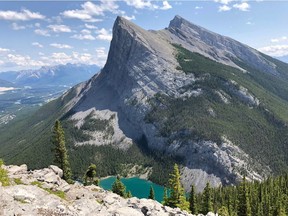 According the Alberta Parks Canmore and area trail report the Ha Ling Trail is now open to the public. After long delays on construction, the popular hiking trail took longer to complete.