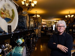 Bob Everett is closing Beat It Music at the end of the month. The musician is hoping to find a home for his vintage drum collection.