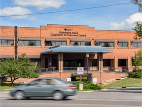 Pictured is Richmond Road Diagnostics and Treatment Centre in Calgary on Thursday, August 22, 2019. Health information of 7,000 Albertans may have been compromised after a physician working in the building had his personal email hacked.