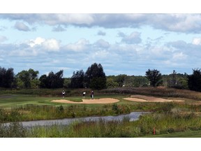 Scenery of the 15th hole of the Talon golf course during the Sun Scramble Championship, August 23, 2019. Photo by Jean Levac/Postmedia News assignment 132124