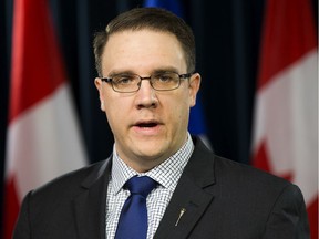 Environment and Parks Minister Jason Nixon.