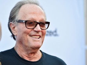 (FILES) In this file photo taken on June 19, 2018 Actor Peter Fonda attends the premiere of Sony Pictures Classics' "Boundries" at American Cinematheque's Egyptian Theatre in Hollywood, California. - Peter Fonda died on friday August 16, 2019. He was 79.