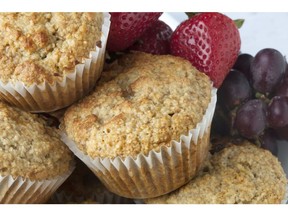 Banana Oat Bran Muffins for ATCO Blue Flame Kitchen for Sept. 4, 2019; image supplied by ATCO Blue Flame Kitchen