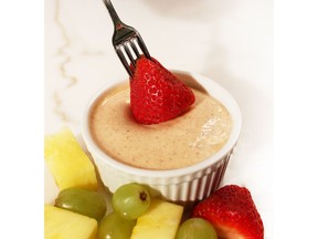 Amaretto Fruit Dip for ATCO Blue Flame Kitchen for Aug. 14, 2019; image supplied by ATCO Blue Flame Kitchen