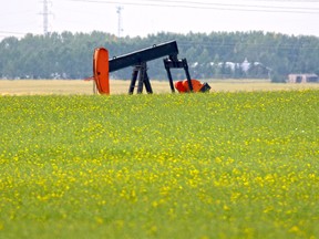 A pump jack east of Calgary was photographed  on Wednesday August 7, 2019. Gavin Young/Postmedia