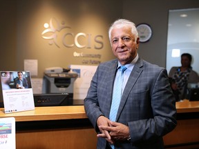 Calgary Catholic Immigration Society CEO Fariborz Birjandian pictured in the society’s offices.