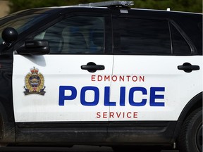 Edmonton police cruiser