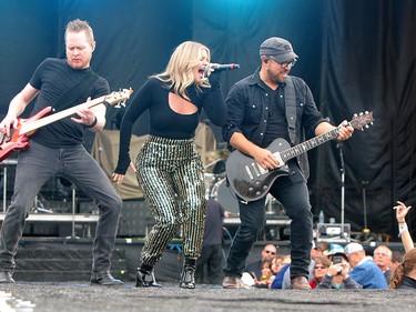 Lauren Alaina performs on the second day of the Country Thunder music festival, held at Prairie Winds Park in Calgary Saturday, August 17, 2019. Dean Pilling/Postmedia