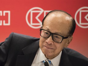 Hong Kong billionaire Li Ka-shing owns about 69 per cent of Husky Energy.