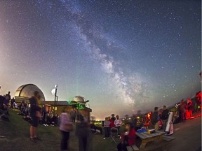 The Rothney Observatory  (Courtesy Alan Dyer, AmazingSky.com/Calgary Herald)