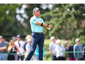PGA golfer Scott McCarron during the first round of the Shaw Charity Classic a PGA Tour Champions event at Canyon Meadows Golf Club in Calgary, Alta., on Friday, August 30, 2019. Al Charest / Postmedia