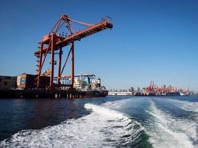 The Port of Vancouver. The rebound in GDB was driven by the fastest quarterly increase in exports since 2014.