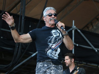 Aaron Tippin from Roots and Boots performs on the third day of the Country Thunder music festival, held at Prairie Winds Park in Calgary Saturday, August 17, 2019. Dean Pilling/Postmedia