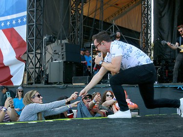 Country musician Shawn Austin performs on the second day of the Country Thunder music festival, held at Prairie Winds Park in Calgary Saturday, August 17, 2019. Dean Pilling/Postmedia