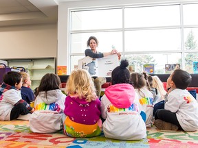 Calgary Public Library storytime