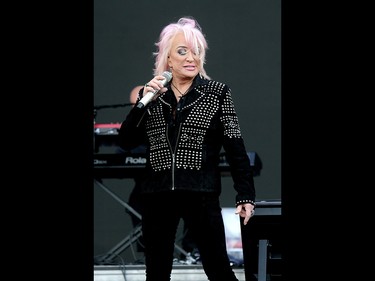 Country musician Tanya Tucker performs on the first day of the Country Thunder music festival, held at Prairie Winds Park in Calgary Friday, August 16, 2019. Dean Pilling/Postmedia