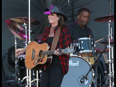 Terri Clark performs on the third day of the Country Thunder music festival, held at Prairie Winds Park in Calgary Saturday, August 17, 2019. Dean Pilling/Postmedia
