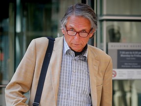 Robin Wortman outside Calgary court on Monday, Aug. 14, 2017.