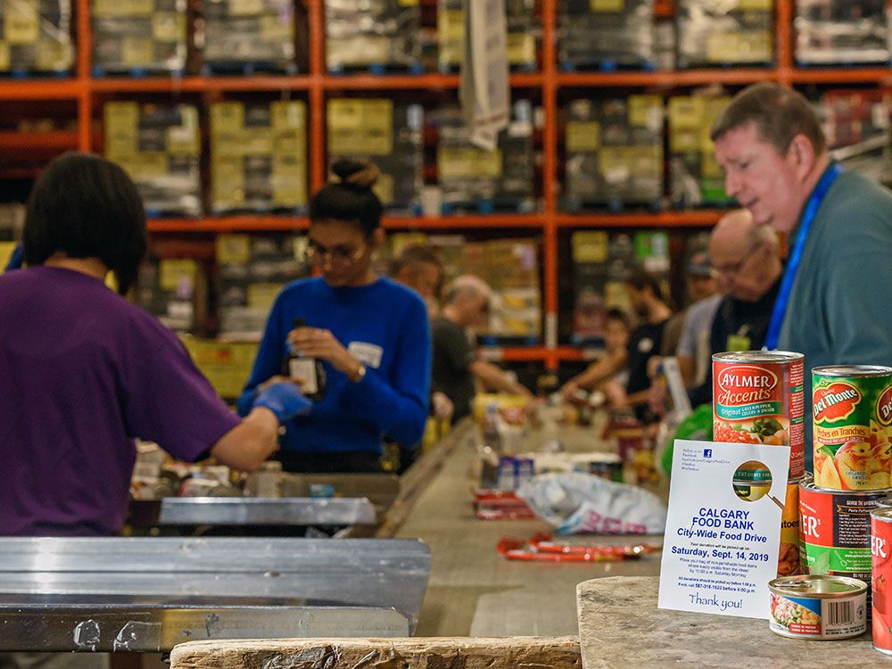 Food drive for Calgary Food Bank takes place Saturday Calgary Herald