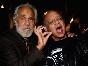 Cult cannabis icons Edmonton-born Tommy Chong, 81, and American-Mexican Cheech Marin, 73.