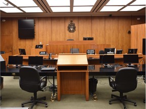 Stock images of the inside of the Courthouse in Edmonton,June 28, 2019. Ed Kaiser/Postmedia