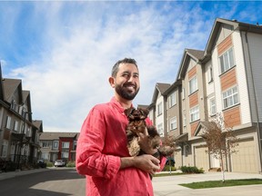 Gustavo Barcelos, holding his dog Brownie, had a feeling just from viewing the exterior of Chalet No6 that this was the place he and his wife, Juliana, would call home.