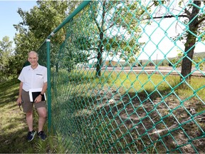 Grant Knowles, planning & development director for Valley Ridge Comm. Association is one of many Valley Ridge homeowners concerned about a stretch of trees that will be chopped down to make way for Calgary's ring road.