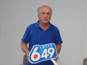 Calgary resident John Kerkhoven was the lucky winner of a $1-million LOTTO 6/49.