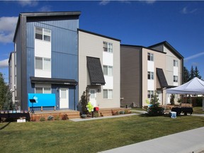 Habitat for Humanity Southern Alberta celebrated the opening of 10 new affordable homes in Bowness in September.