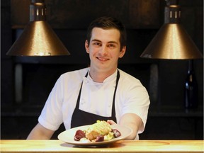 Ross Bowles, the new head chef at River Cafe in Princes Island park in Calgary for Off The Menu on Thursday, September 26, 2019. Darren Makowichuk/Postmedia