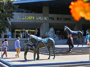 Calgary’s City Hall was photographed on Tuesday September 3, 2019.