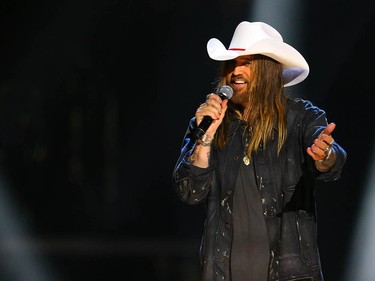 Co-host Billy Ray Cyrus performs during the Canadian Country Music Awards in Calgary on Sunday, September 8, 2019. Al Charest / Postmedia