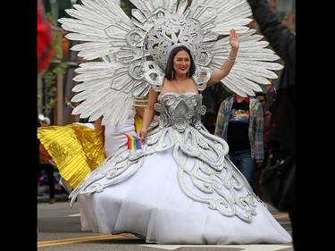 Calgarians from all walks of life celebrated pride week with the Calgary Pride parade through downtown Calgary on Sunday September 1, 2019.