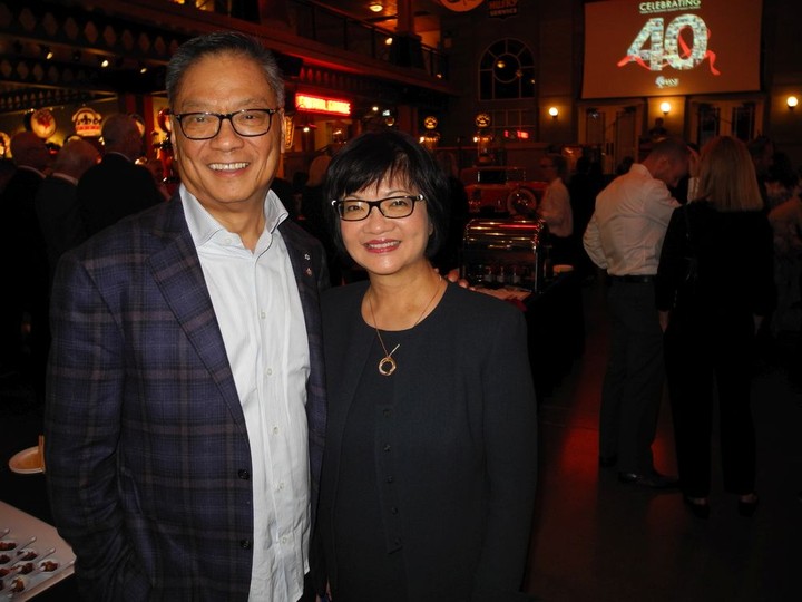  FILE PHOTO: Shane 8 Trico Group founder and CEO Wayne Chiu and his wife Eleanor were among the hundreds of guests congratulating Shane Homes on its 40 fabulous years in business. The who is who in the home building industry attended Shane Homes 40th Anniversary Celebration held Sept. 20, 2019 in Gasoline Alley at Heritage Park.