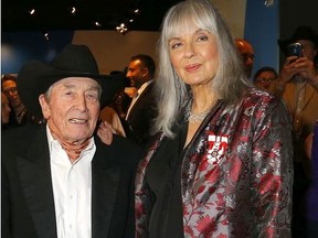 Ian Tyson and Sylvia Tyson received their individual distinctions in the Canadian Songwriters Hall of Fame (CSHF) at Studio Bell in Calgary on Sept. 5, 2019. Darren Makowichuk/Postmedia
